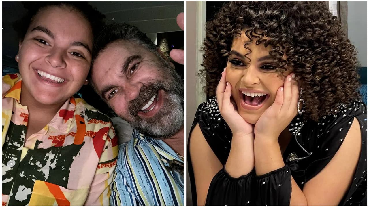 Lucerito Mijares 'maquilló' a su papá para cantarle 'Las mañanitas' en su cumpleaños 65