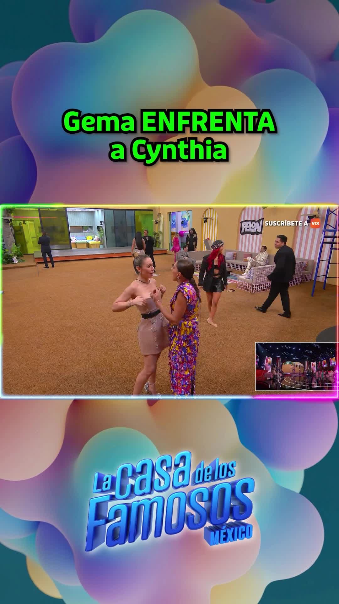 "Quiero que me digas enfrente de la gente que soy una huevona", Gema encara a Cynthia