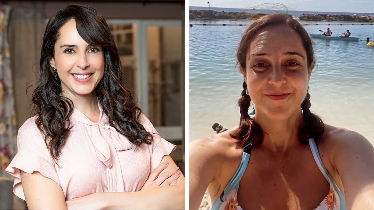 Irán Castillo luce bikini en la recta final de su embarazo y presume orgullosa su pancita