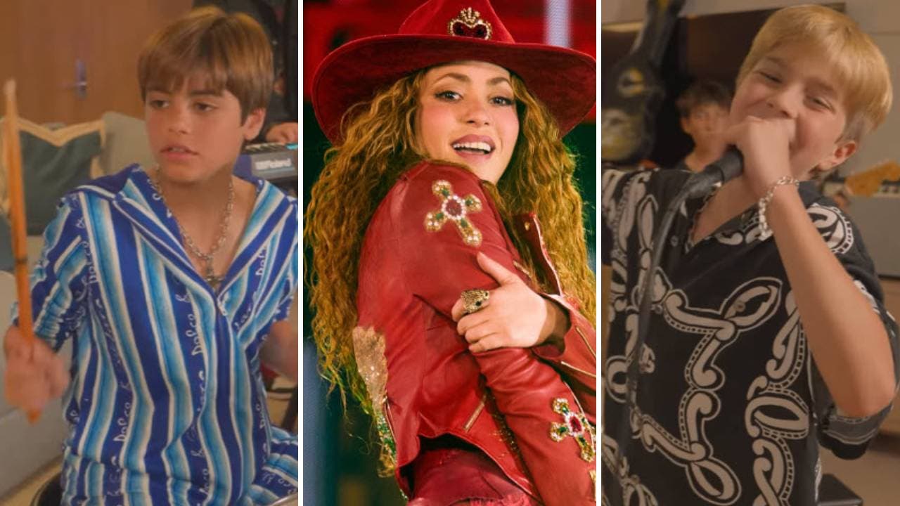 Hijos de Shakira se lucen con su talento musical: dan adelanto de su primera canción original