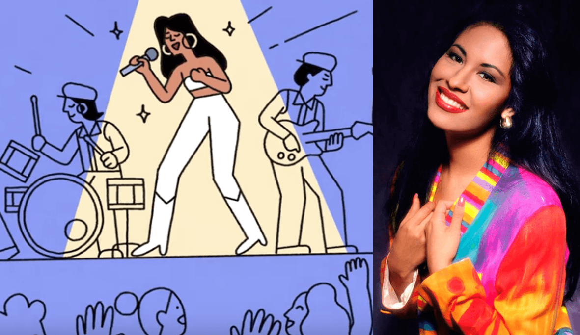 Selena merecía un homenaje como este: mira cómo Google celebra a la 'Reina del Tex-Mex'