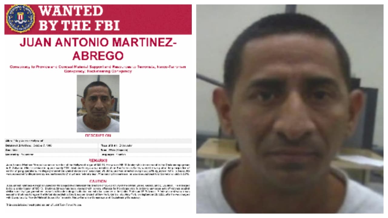 <b>Juan Antonio Martínez-Abrego </b>
<br>Salvadoreño, de 42 años. Es un alto miembro del grupo de la MS-13. 
<b>Incluso fue líder de la MS-13 mientras estaba preso</b> en El Salvador, alrededor de 2014.
<b> </b>Ingresó ilegalmente a EE.UU alrededor del 21 de abril de 2016 y fue arrestado el 22 de abril de 2016. Tras cumplir su condena, fue deportado a El Salvador el 6 de julio de 2018.