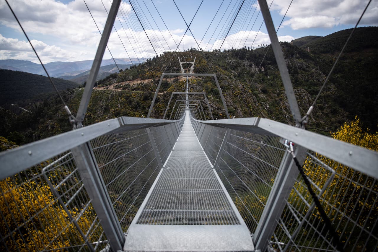 Entre sus grandes detalles, el puente tiene un suelo de rejilla metálica abierta que permite a los visitantes observar el cauce del Paiva, mientras que su estructura está formada por 127 módulos de hormigón y acero de unos cuatro metros cada uno. 
<br>