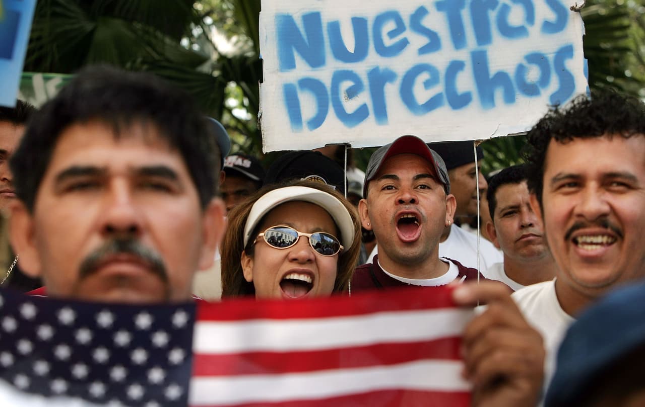 Alrededor de once millones de indocumentados viven en Estados Unidos.
