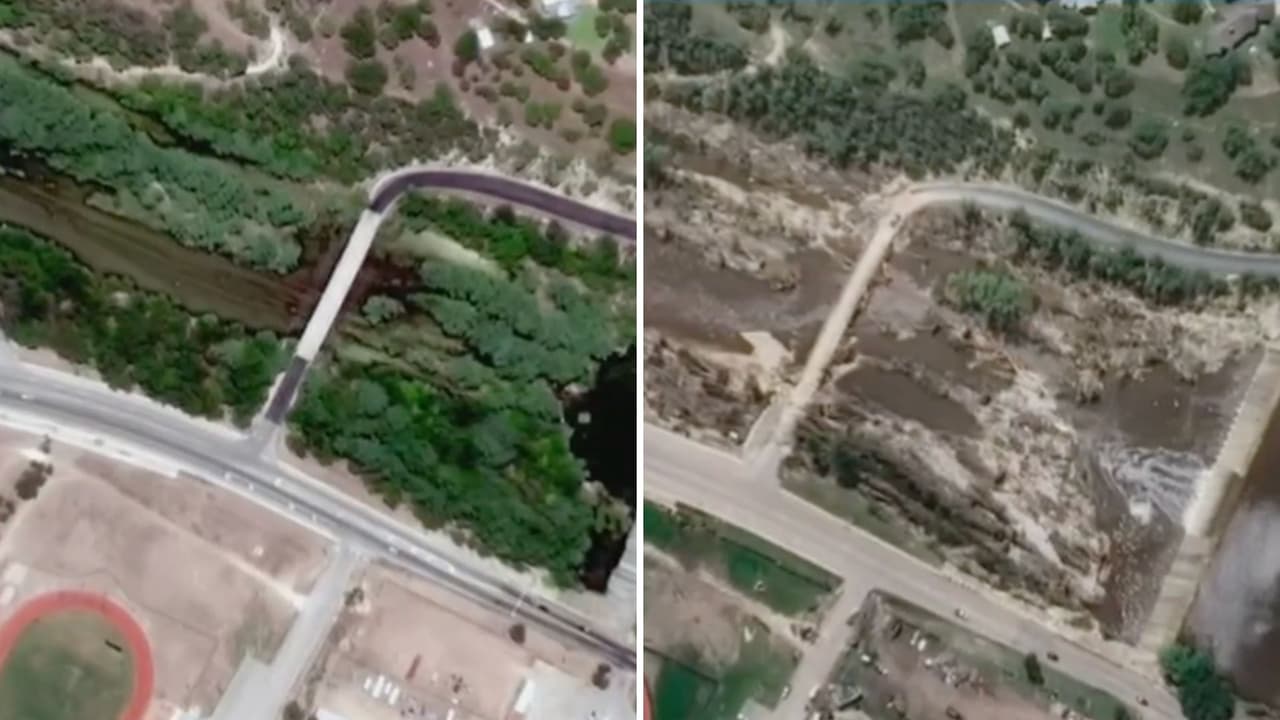 Inundaciones en Texas: imágenes satelitales muestran el antes y después de las zonas devastadas