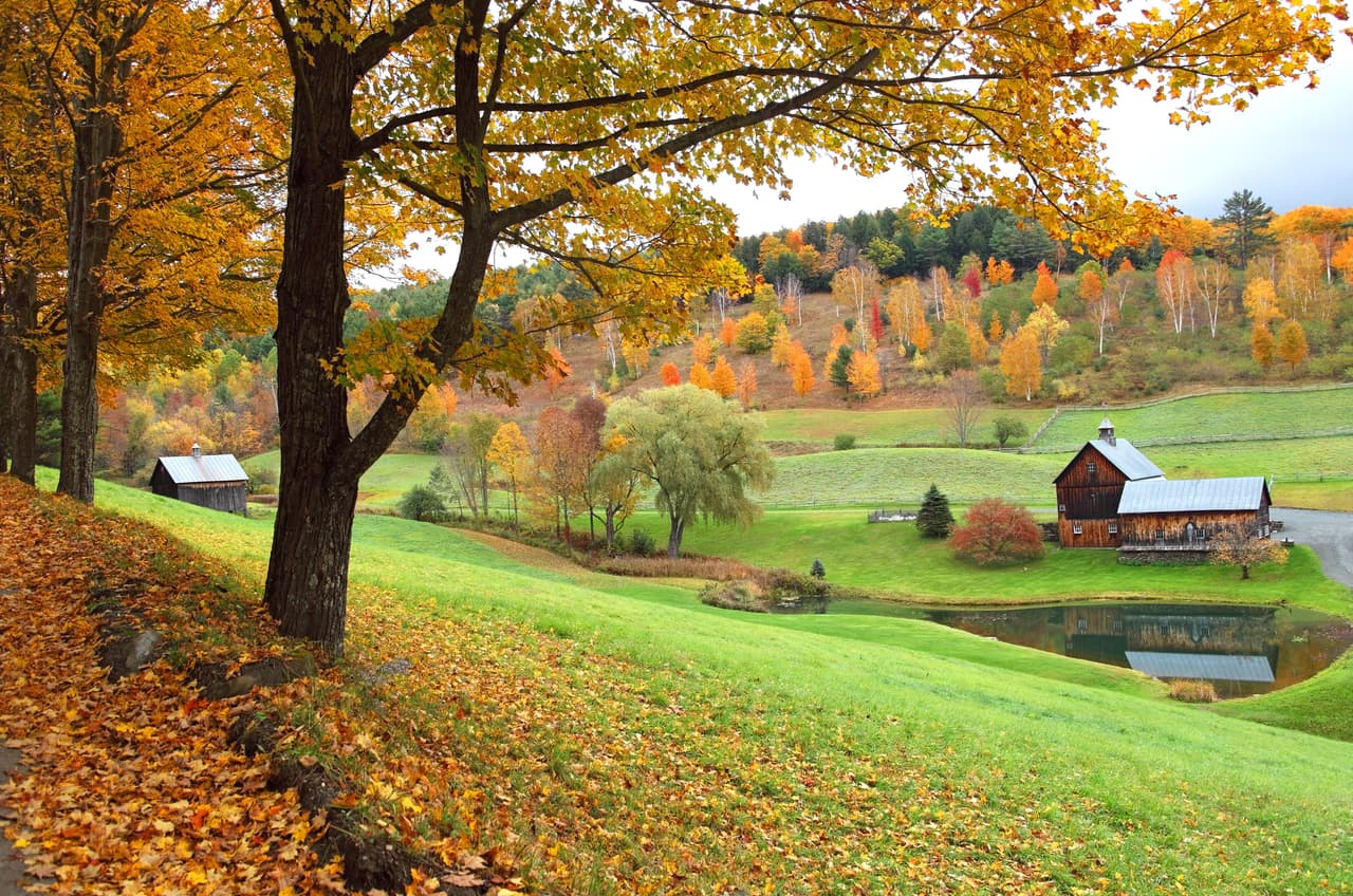 <h3 class="cms-H3-H3">9. Woodstock, Vermont</h3>
<br>
<br>Woodstock es uno de los dos destinos localizados en Estados Unidos que forman parte de esta lista. Se trata de un paraíso para quienes disfruten de los paisajes repletos de hojas. La ciudad, de unos 36,000 habitantes, cuenta con el Billings Farm & Museum, que muestra cómo era la vida agricultora y ganadera en la región durante el siglo XIX, así como por el Parque Histórico Nacional Marsh-Billings-Rockefeller.
<br>