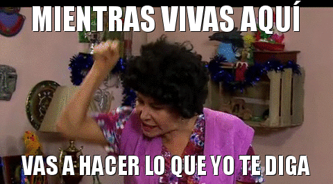 Cuando los hijos se rebelan, esta frase es un clasico para poner orden, ¿o no?