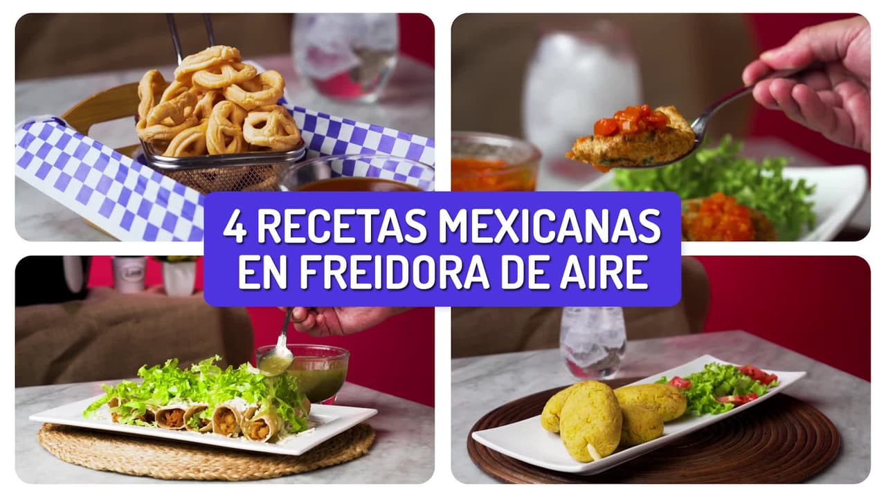 Las mejores recetas mexicanas para hacer con freidora de aire