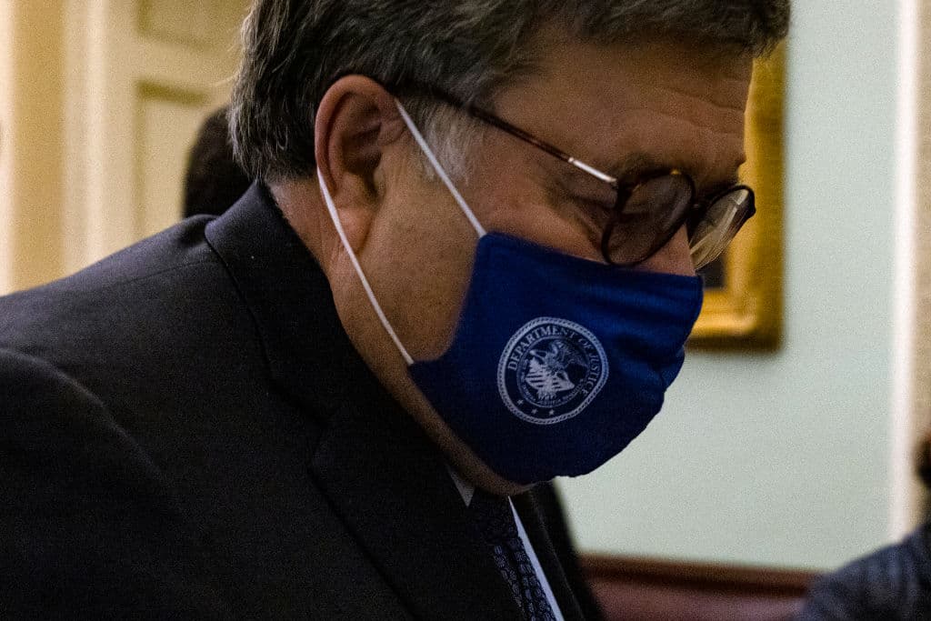 Congresistas de Texas critican a Bill Barr por no hallar pruebas de fraude
