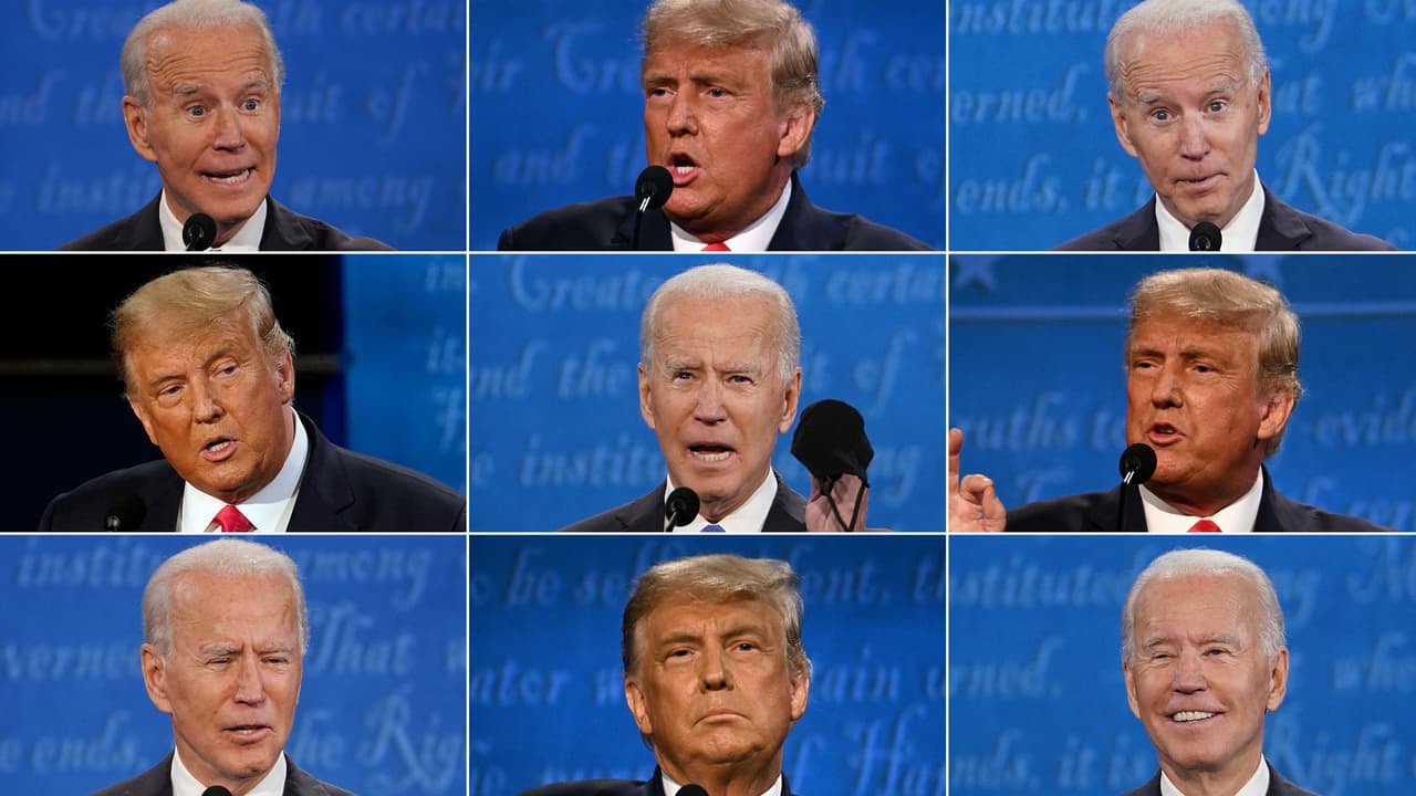 El debate en Nashville les ofreció a los dos candidatos un último escenario a nivel nacional para delinear sus contrastantes visiones para un país asediado por una creciente 
<a href="https://www.univision.com/temas/coronavirus">pandemia</a> que le ha costado la vida a más de 225,000 estadounidenses y millones de empleos.
<br>