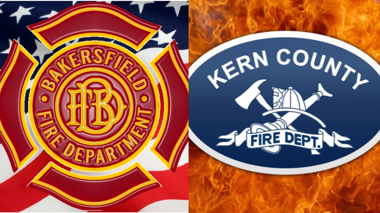 Bomberos de Bakersfield y Kern unen fuerzas para apagar pavoroso incendio residencial