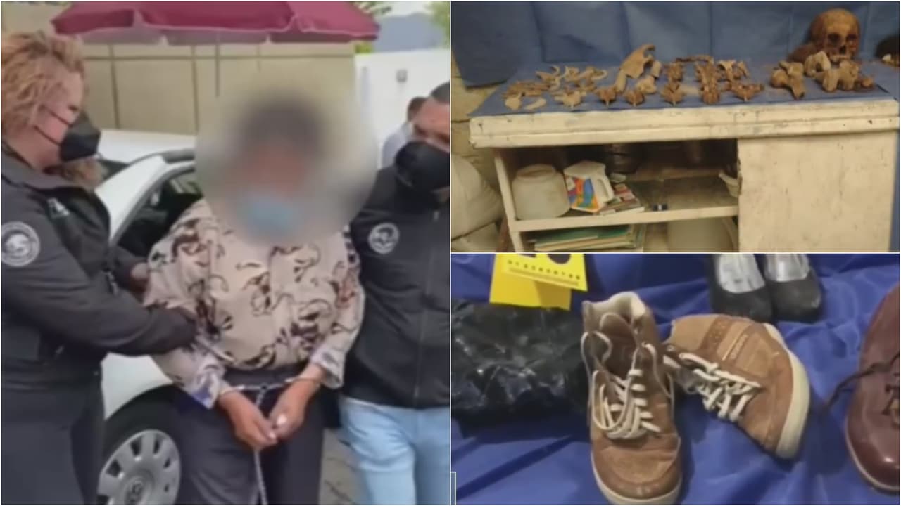 En la vivienda de Andrés 'N' encontraron ropa de mujer, zapatos de diferentes tallas y varios documentos de identificación de las posibles víctimas. El sujeto, de 72 años, fue arrestado. 
<b><a href="https://www.univision.com/noticias/america-latina/asesino-estado-mexico-feminicidio-canibalismo" target="_blank">Más información aquí</a></b>.