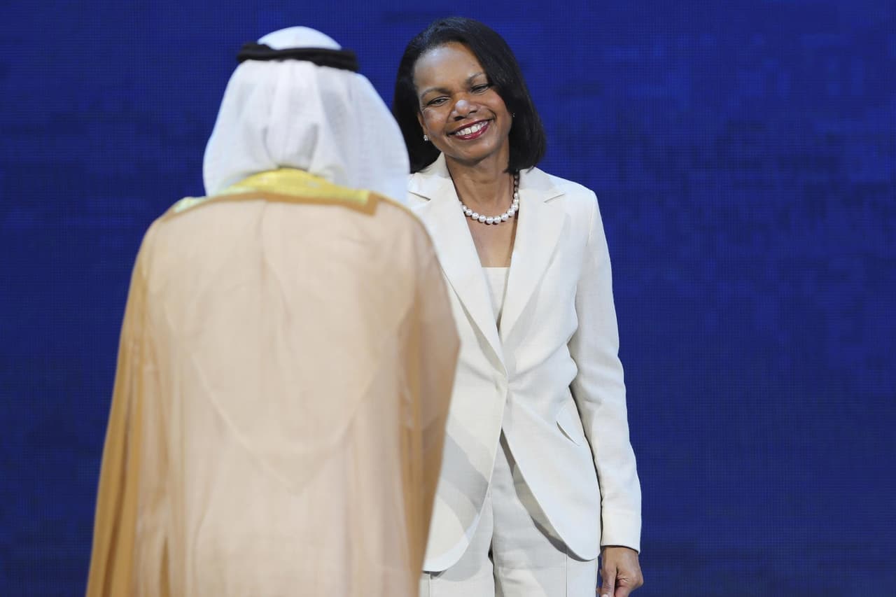 <b>AHORA:</b> Rice sucedió a Powell como secretaria de Estado y desde entonces ha regresado a la Universidad de Stanford como rectora y luego como miembro de la facultad. En 2012, también se convirtió en una de las dos primeras mujeres a las que se les permitió ingresar en el Augusta National Golf Club.