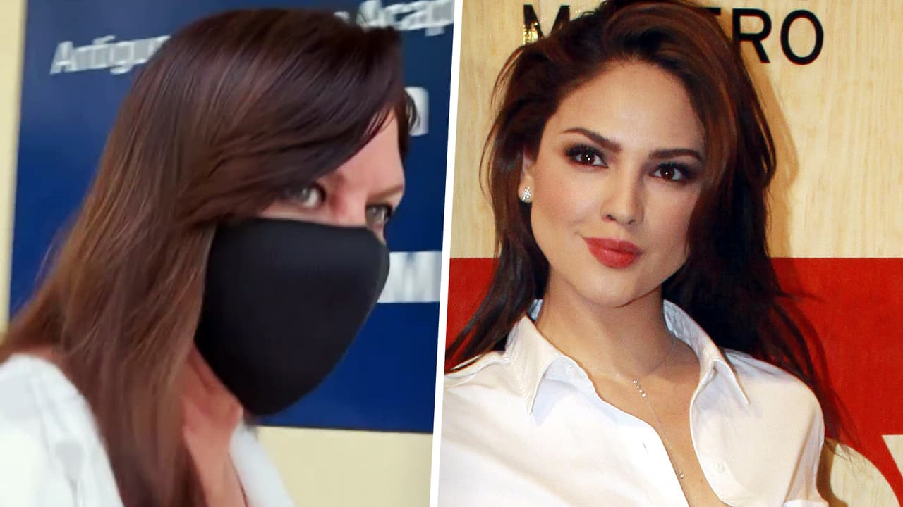 Madre de Eiza González sale huyendo al ser cuestionada sobre la polémica de su hija por la película de María Félix