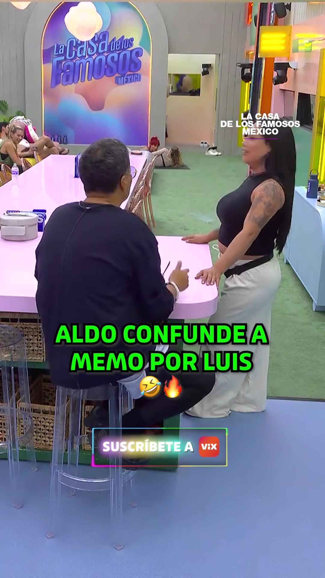 Aldo confunde a Memo por Luis