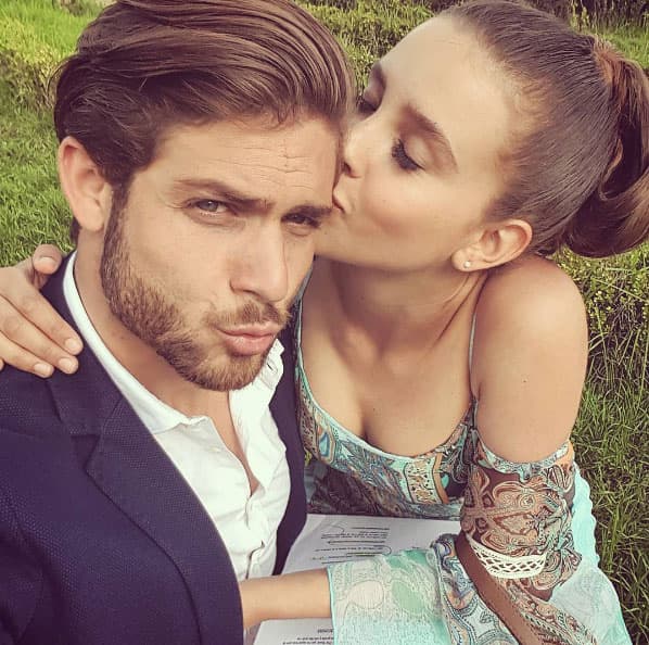 El amor entre Fernanda y Carlos fue a primera vista.