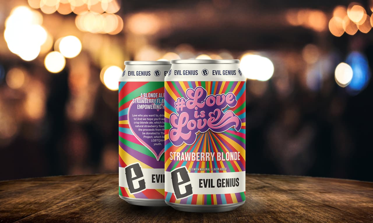 <b>Lanzamiento de cerveza especial del Mes del Orgullo #loveislove</b>
<br>Cuándo: del 1 al 30 de junio
<br>Dónde: Cervecería Evil Genius en 1727 N. Front St., Filadelfia
<br>Sitio web: 
<a href="http://evilgeniusbeer.com">http://evilgeniusbeer.com</a>
<br>
<br>Evil Genius Beer Company celebra junio como el Mes del Orgullo en Filadelfia con un lanzamiento especial de cerveza de edición limitada #loveislove. Esta exclusiva Strawberry Blonde Ale (6% ABV) es fresca con un toque de sabor natural a fresa.
<br>
<br>Una parte de todas las ventas se donará a The Trevor Project, una organización nacional que brinda servicios de intervención en crisis y prevención del suicidio a jóvenes LGBTQIA+.
<br>Por primera vez, esta cerveza exclusiva también se distribuirá a restaurantes de toda la ciudad.