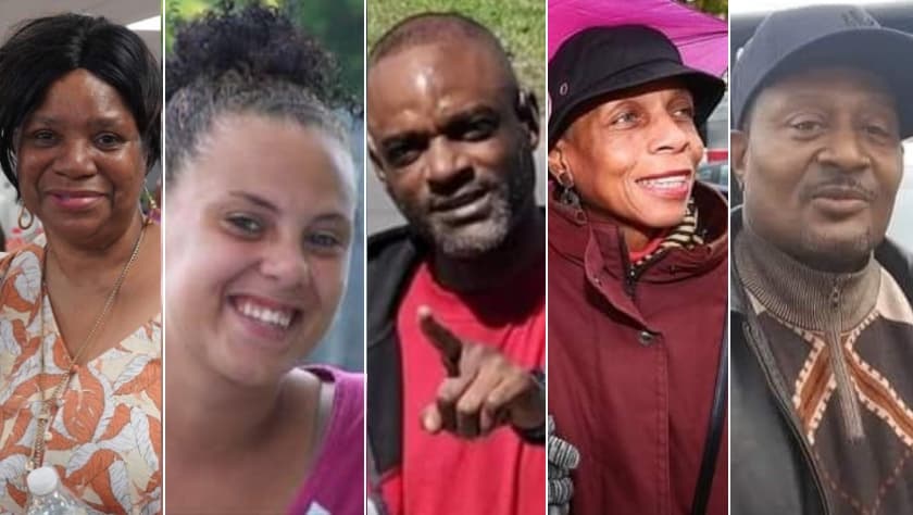 Quiénes son los 10 fallecidos en el "tiroteo racista" del supermercado de Buffalo 