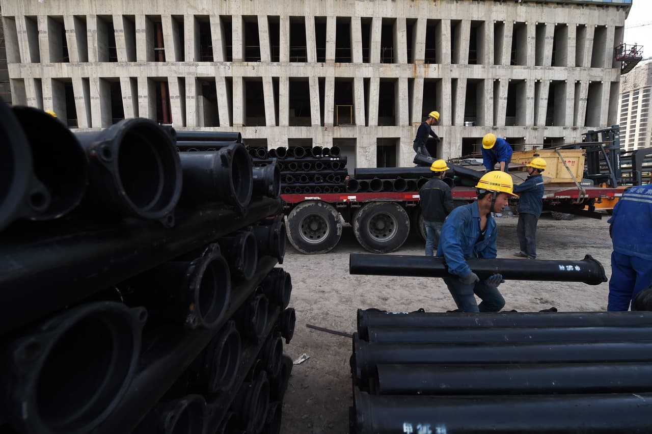 La falta de inversionistas dejó las torres de Yujiapu a medio construir.