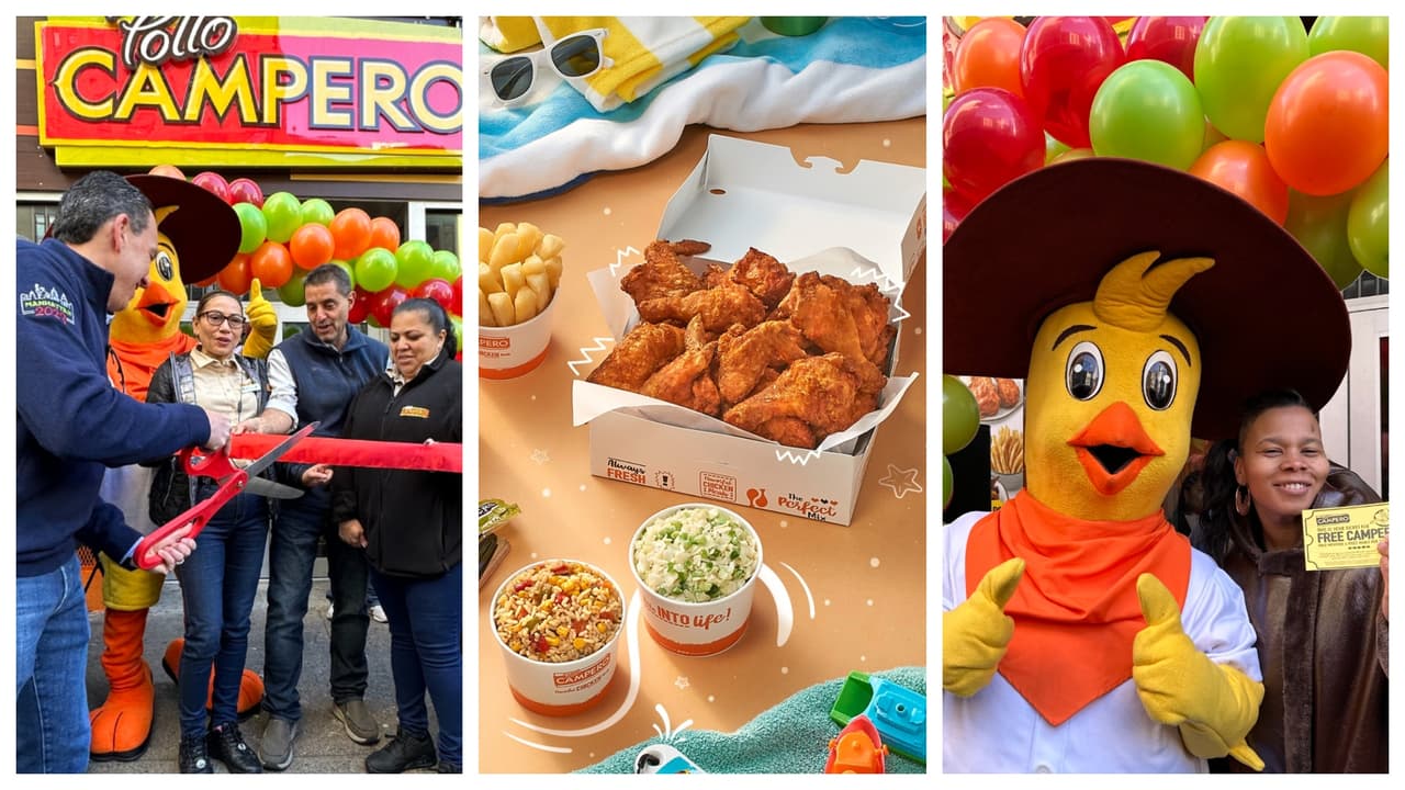 Inmigrantes celebran llegada de Pollo Campero a Manhattan: “Es un pedacito de mi país aquí”, dicen.