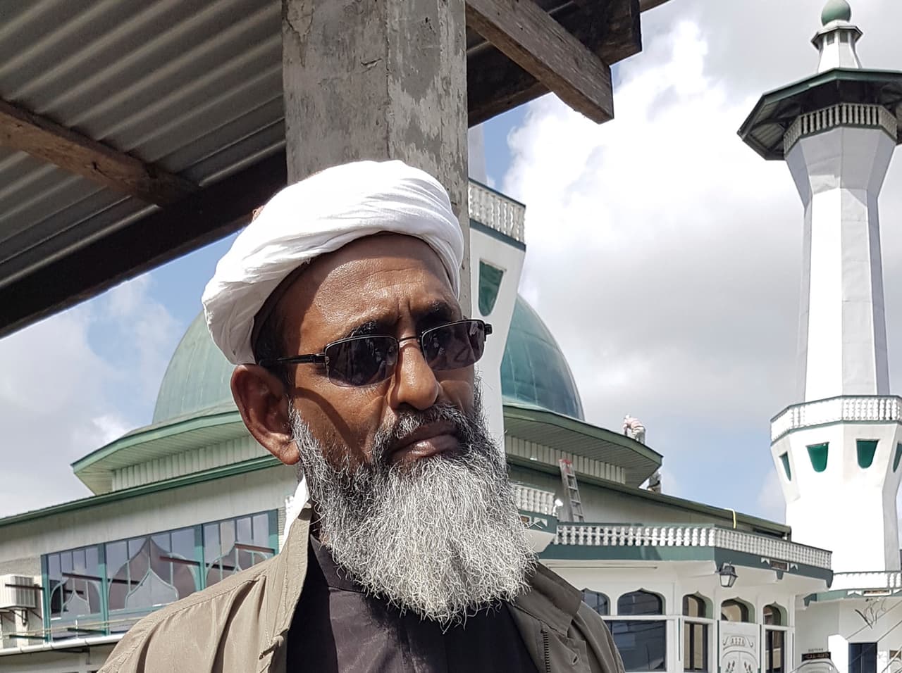 Umar Abdullah, jefe del Frente Islámico del sur de Trinidad