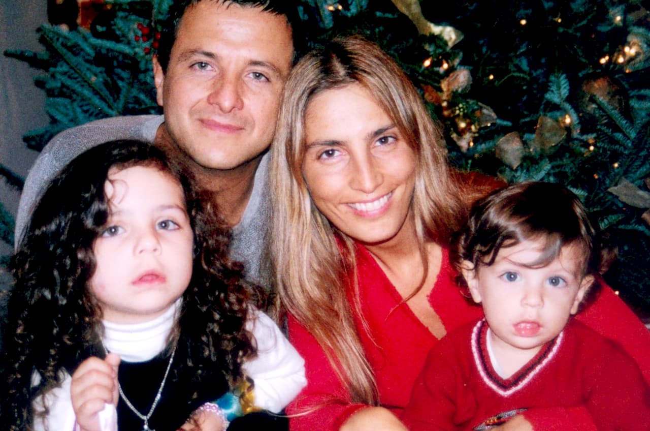 Eduardo Palomo dejó huérfanos de padre a Fiona y Luca.