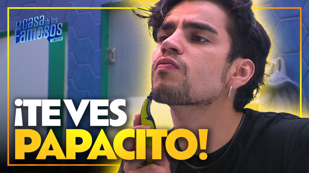 Aarón se despide de su sexy barba y a todos les encantan sus cambios de look