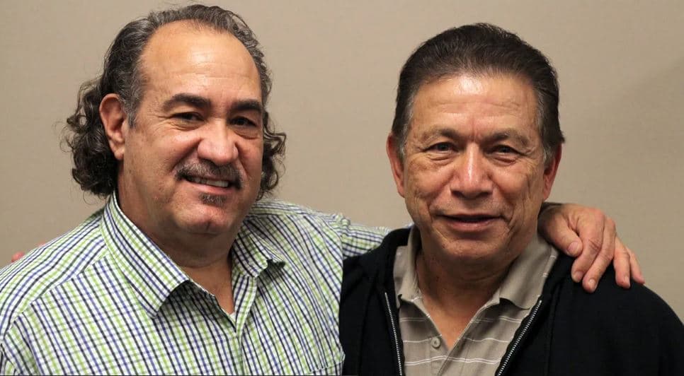INS agents AJ Irwin and Hipolito Acosta