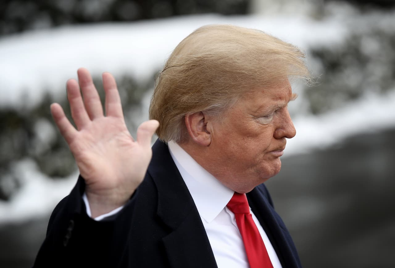 Donald Trump es el presidente más solo en la historia de Estados Unidos
