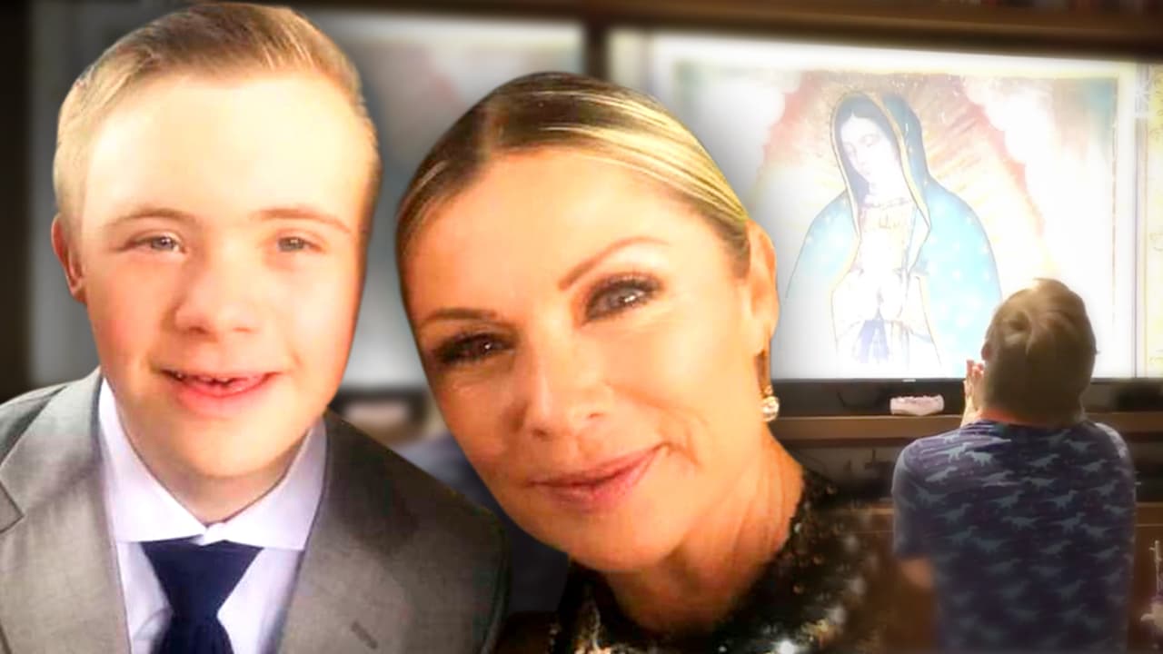 Lety Calderón comparte la serenata que su hijo Luciano le dio a la Virgen de Guadalupe