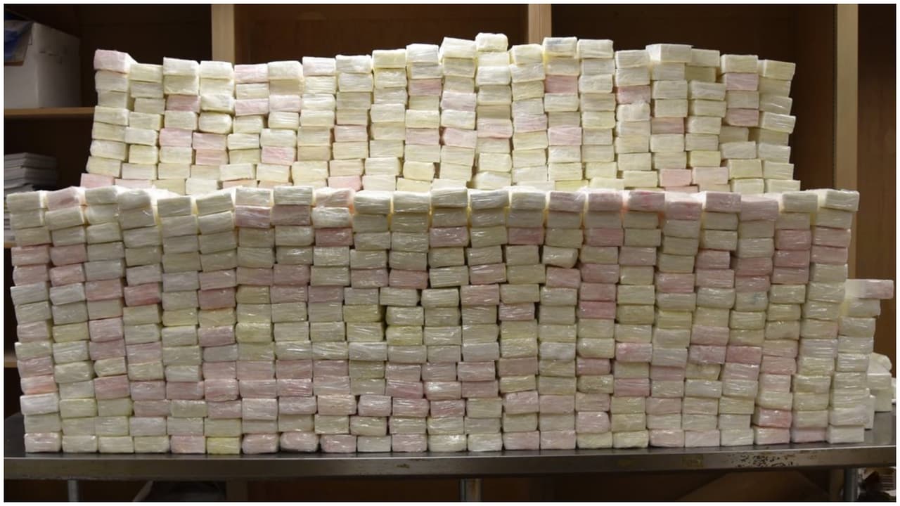 La droga tendría un valor aproximado de 11,8 millones de dólares.