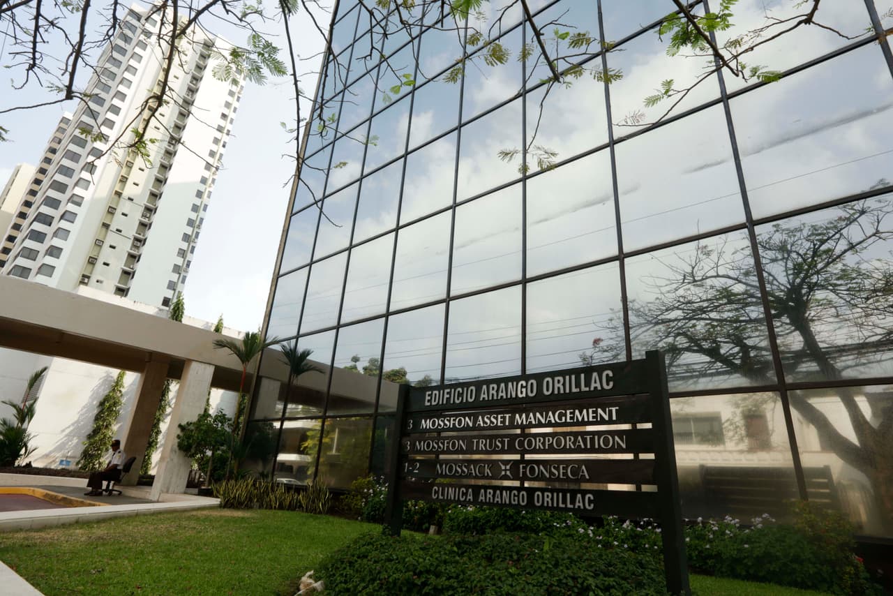 La sede de Mossack Fonseca en el edificio Arango Orillac en Ciudad de Panamá