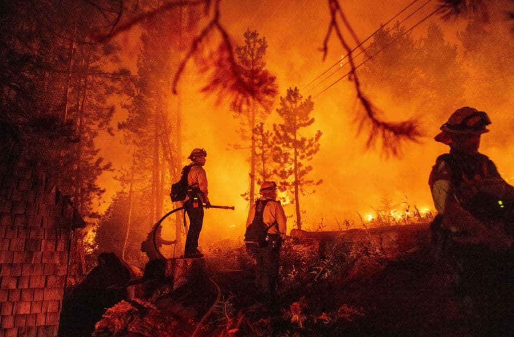 Aunque el parque estuvo a salvo, Cal Fire informó que algunas cabañas y otras estructuras en el área de Twin Bridges fueron destruidas.