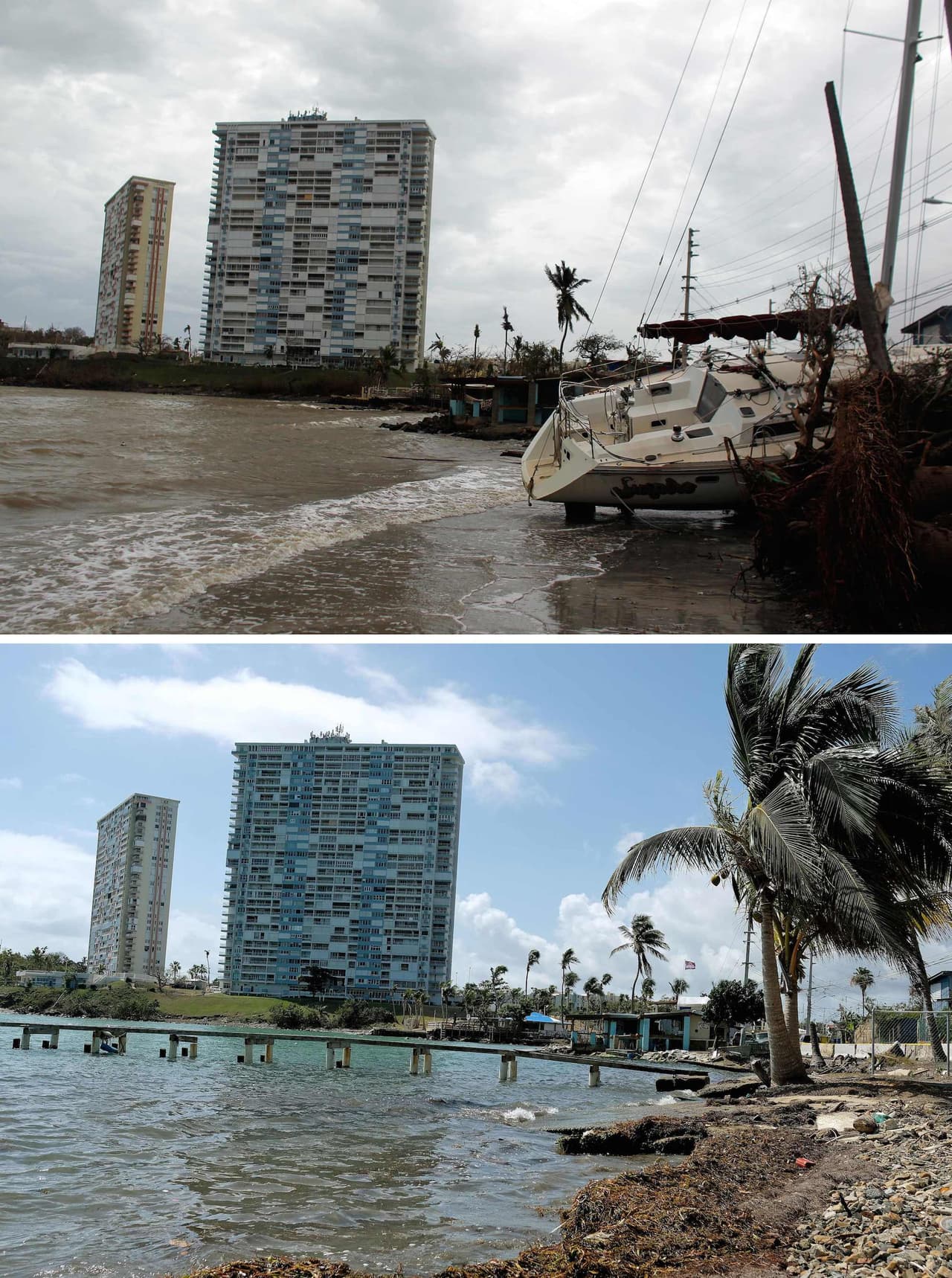 Los condominios Dos Marinas, en Fajardo, este.