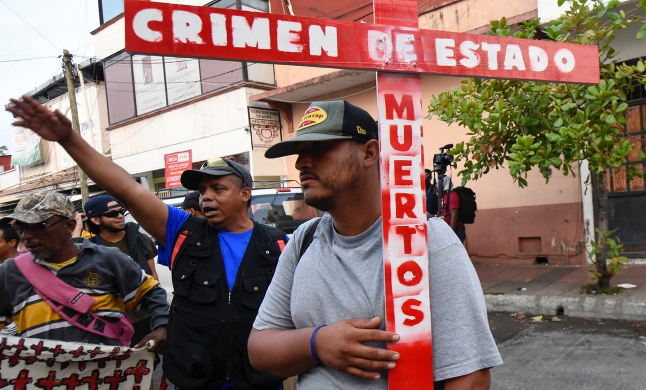 'Viacrucis migrante' parte hacia Ciudad de México: exigen justicia por la tragedia de Juárez y regularización