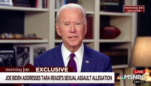 "Yo no votaría por mí si le creyera a Tara Reade": Joe Biden 