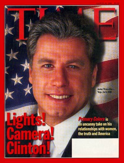 John Travolta en 1998.