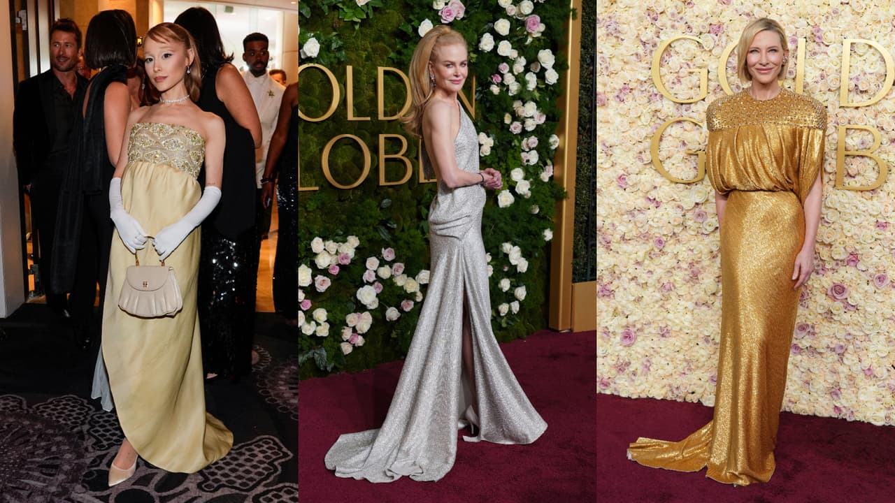 Los mejores looks de los Globos de Oro 2025: Ariana Grande hace un cambio y se olvida del rosa