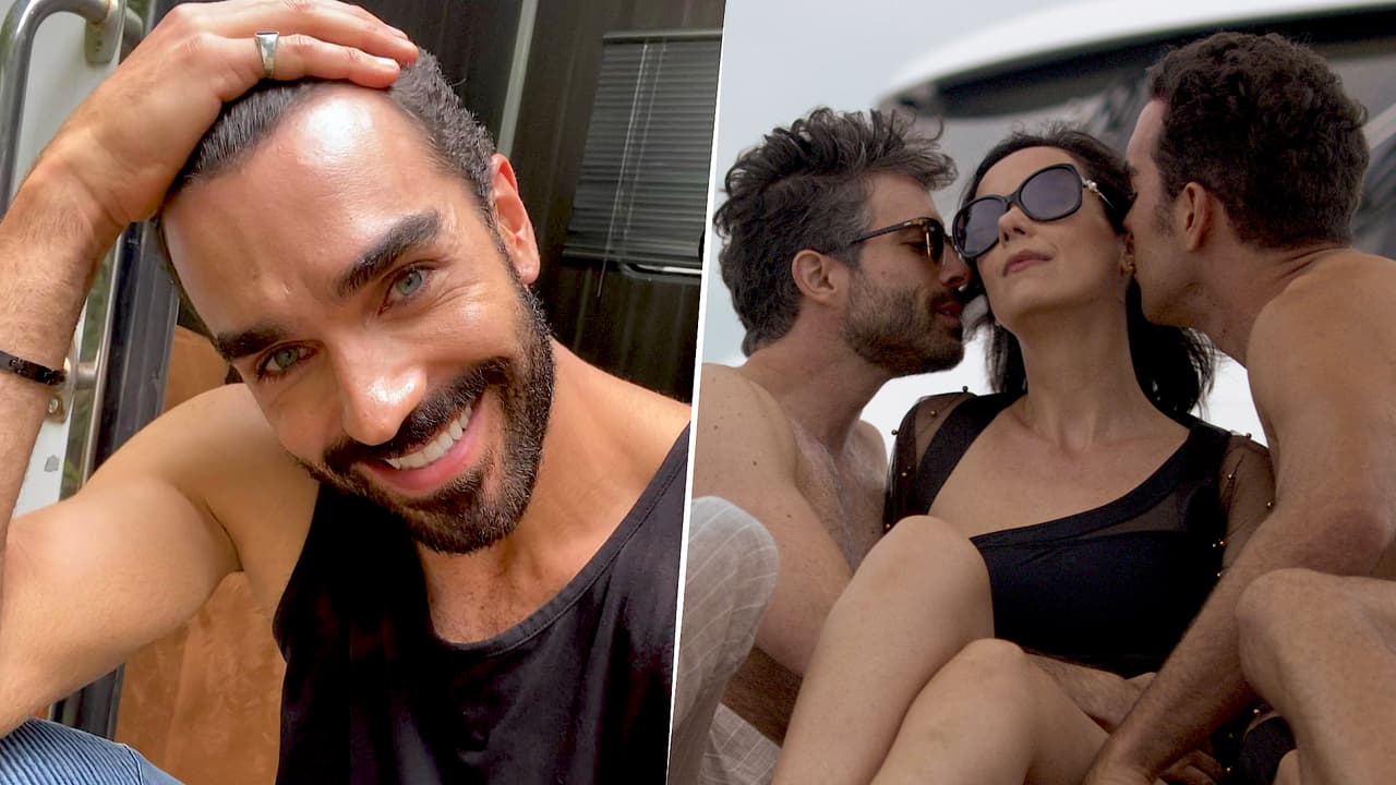 Marcus Ornellas contó cómo fue besar a otro hombre: vio esas escenas junto con Ariadne Díaz