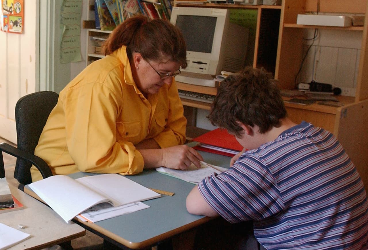 También 
<b>evalúa los resultados del examen estatal anual del año pasado.</b> Si aún no has recibido los resultados, habla con el maestro de tu hijo.