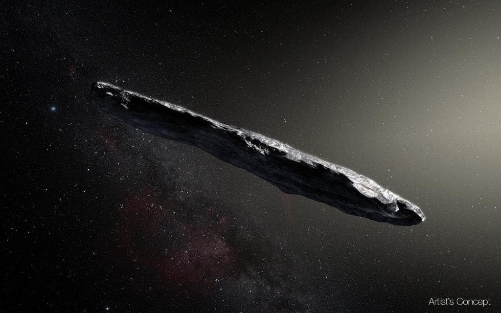 El extraño asteroide de otro sistema solar que la NASA detectó en la Vía Láctea