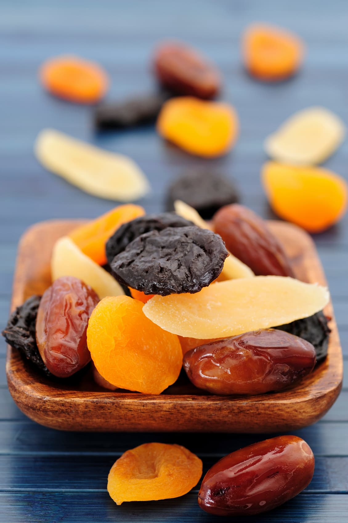 Los frutos secos como almendras y nueces son fuente de grasas poliinsaturadas.