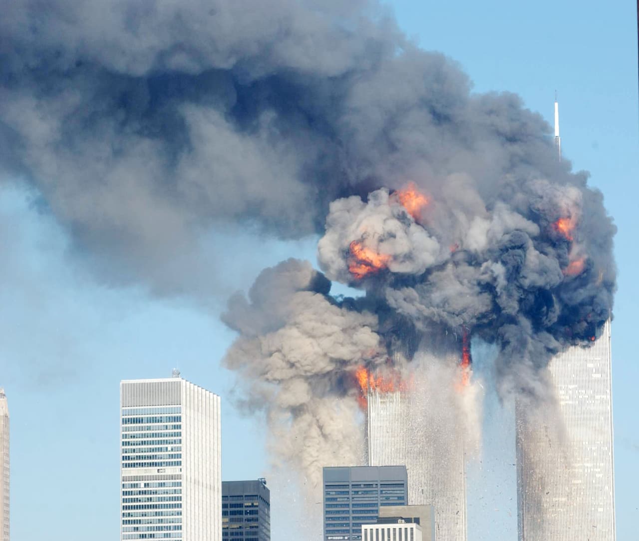 El portal ‘Arquitectos e Ingenieros por la verdad del 9/11’ promueve una teoría conspirativa que supone que los edificios no colapsaron por el choque de los aviones o los incendios. Según este grupo, 
<a href="https://www.c-span.org/video/?320748-5/washington-journal-architects-engineers-911-truth#"><u>las torres fueron derribadas por una demolición controlada</u></a>: un ‘autoatentado’ del gobierno 
<a href="https://www.univision.com/noticias/11-deseptiembre-tragedia-convertida-en-conspiracion"><u>para justificar el conflicto en Afganistán e Irak</u></a>.
<br>