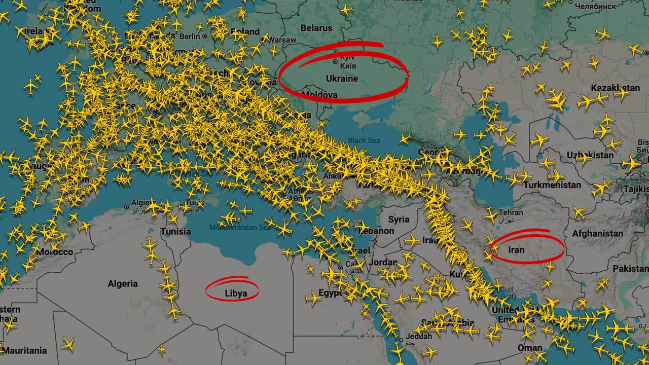 ¿Cómo los pilotos y las aerolíneas protegen a los pasajeros de los conflictos armados?