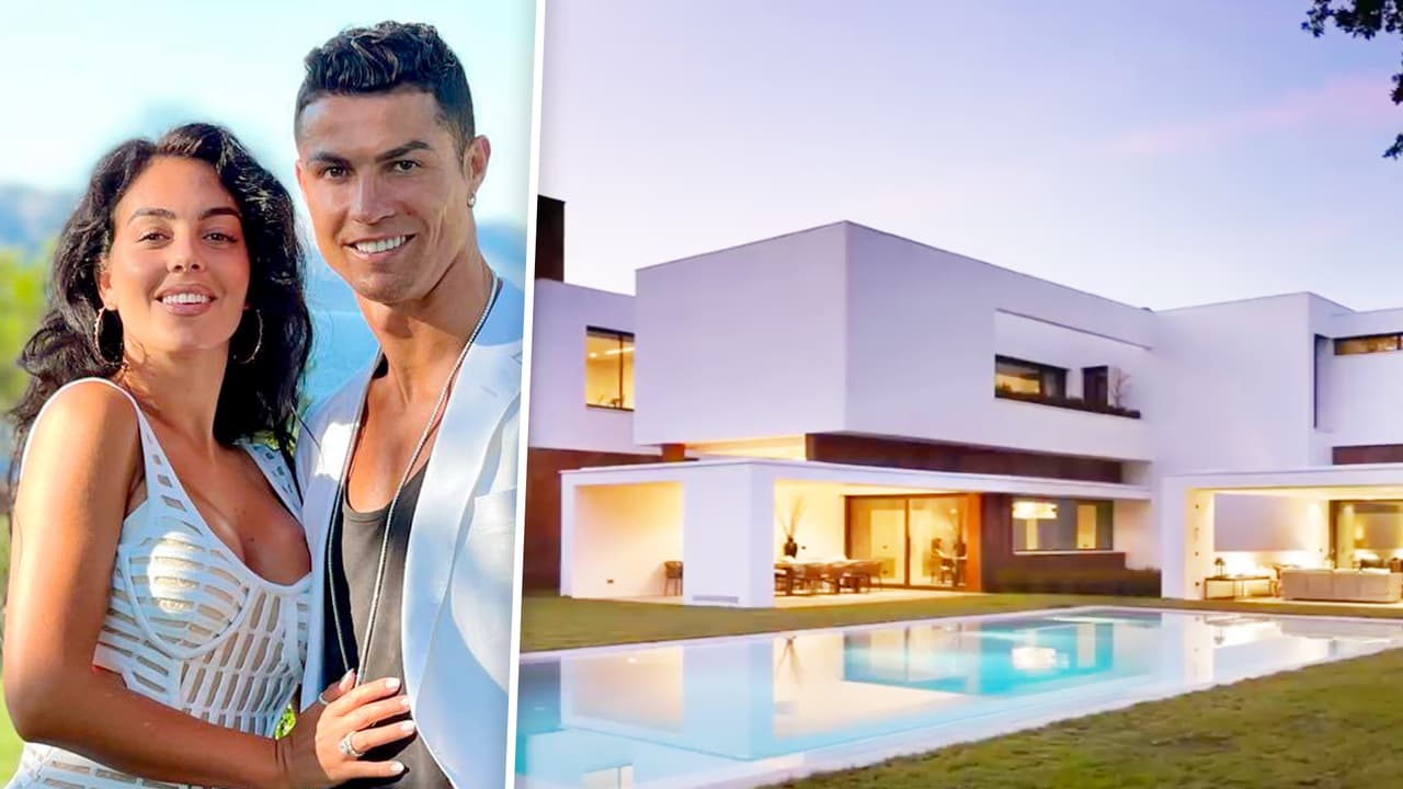 Conoce la increíble mansión de Cristiano Ronaldo donde Georgina Rodríguez se perdía