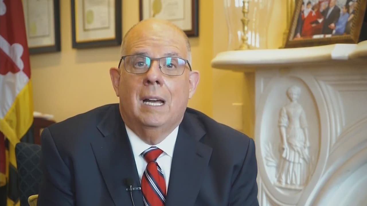 El gobernador Larry Hogan veta leyes aprobadas por la legislatura de Maryland