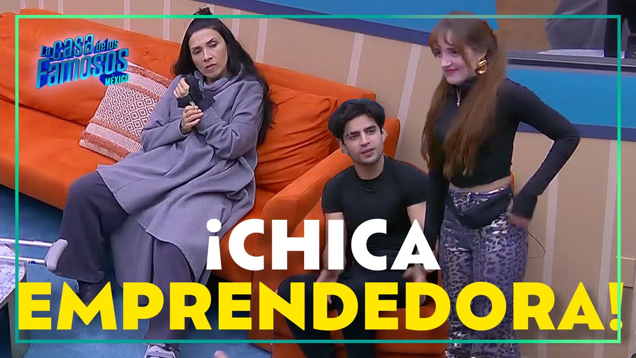 Elaine cuenta cómo ha logrado sacar a delante sus negocios de ropa y les da unas clases a Aarón y Dalílah