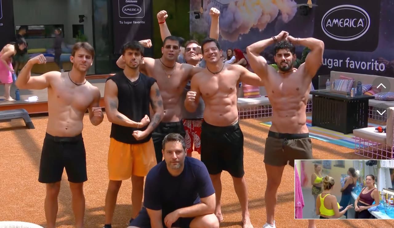 Los hombres de La Casa de Los Famosos México 2026 presumen sus cuerpazos, ¿sacarán calendario?