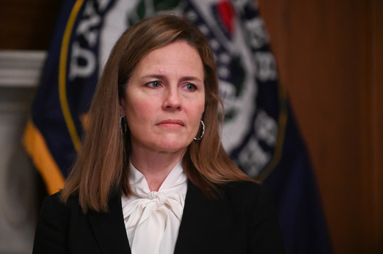 Las cortes "no deben hacer política", dirá Amy Barret al inicio del proceso de su confirmación para la Corte Suprema ante el Senado 