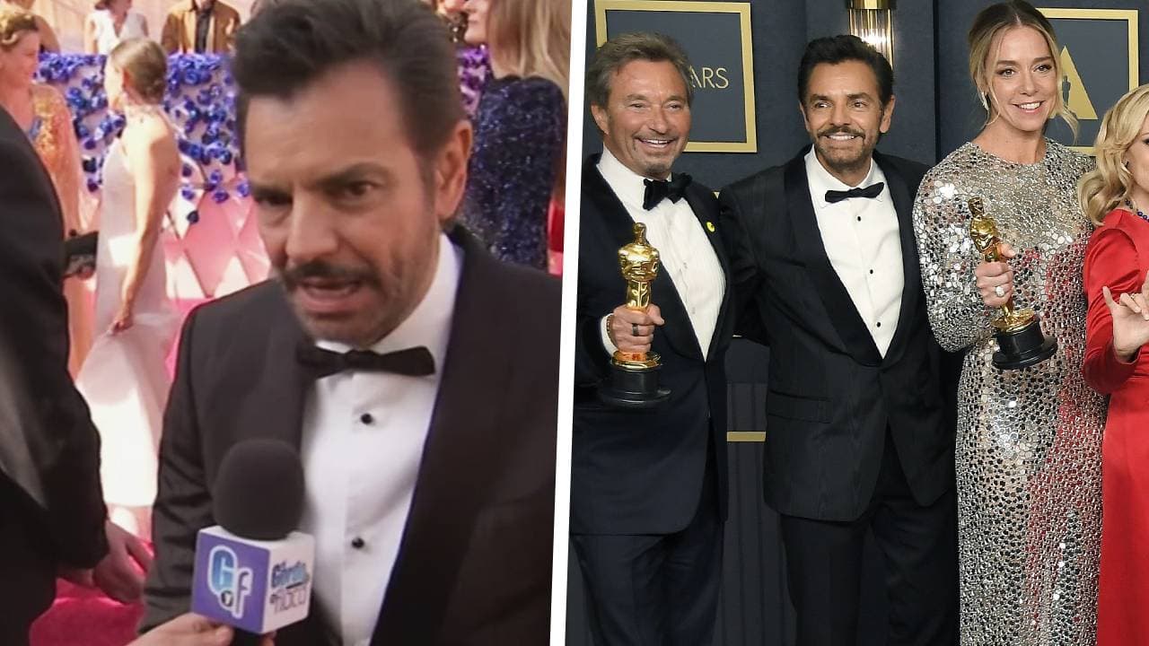 Eugenio Derbez minutos antes de que 'CODA' ganara el Oscar a Mejor Película: la alfombra